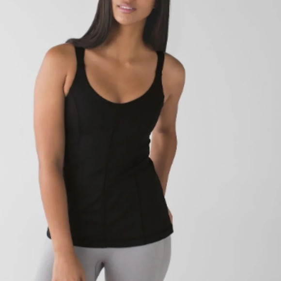 Lululemon Hot To Street Tank black size 4 - Picture 1 of 9